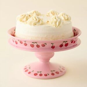 New Urban Outfitters Cherry Icon Ceramic Cake Stand